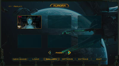 Gallery menu